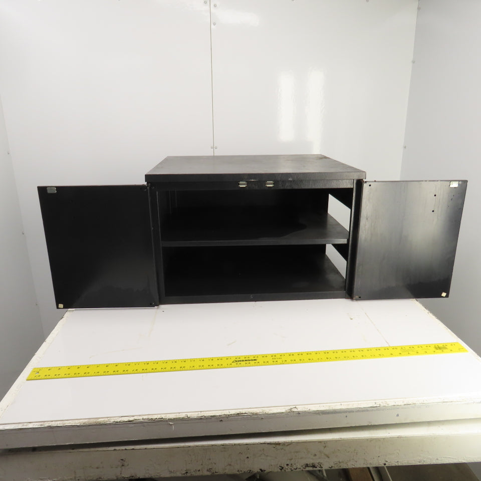 28-1/2" x 24" x 18" H Steel Wall Mount Overhead Garage Shop Tool Storage Cabinet