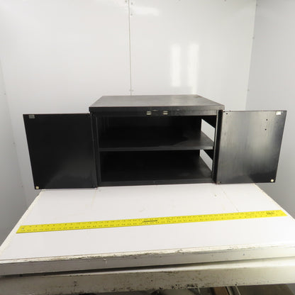 28-1/2" x 24" x 18" H Steel Wall Mount Overhead Garage Shop Tool Storage Cabinet