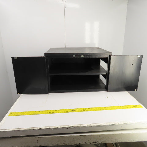 28-1/2" x 24" x 18" H Steel Wall Mount Overhead Garage Shop Tool Storage Cabinet