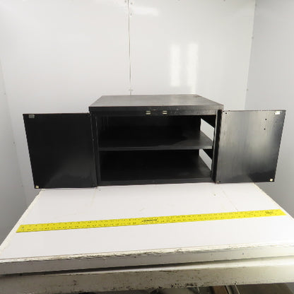 28-1/2" x 24" x 18" H Steel Wall Mount Overhead Garage Shop Tool Storage Cabinet
