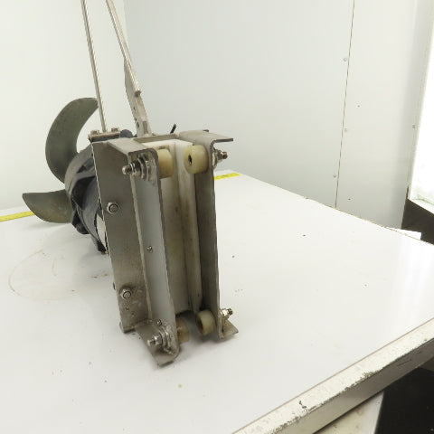 Wilo EMU TR50-2.40-4/8V 4.4HP 3-Blade Submersible Mixer W/Trolley (Parts/Repair)