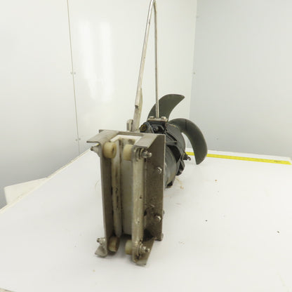 Wilo EMU TR50-2.40-4/8V 4.4HP 3-Blade Submersible Mixer W/Trolley (Parts/Repair)