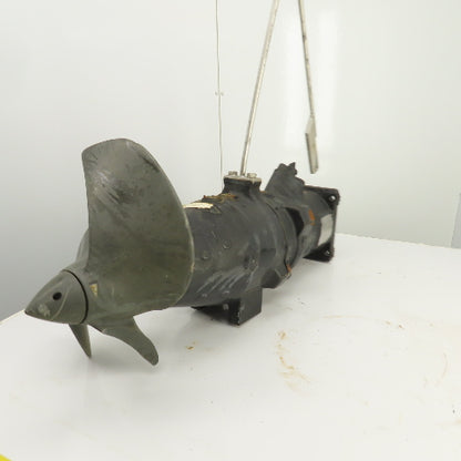 Wilo EMU TR50-2.40-4/8V 4.4HP 3-Blade Submersible Mixer Broken Prop Parts/Repair