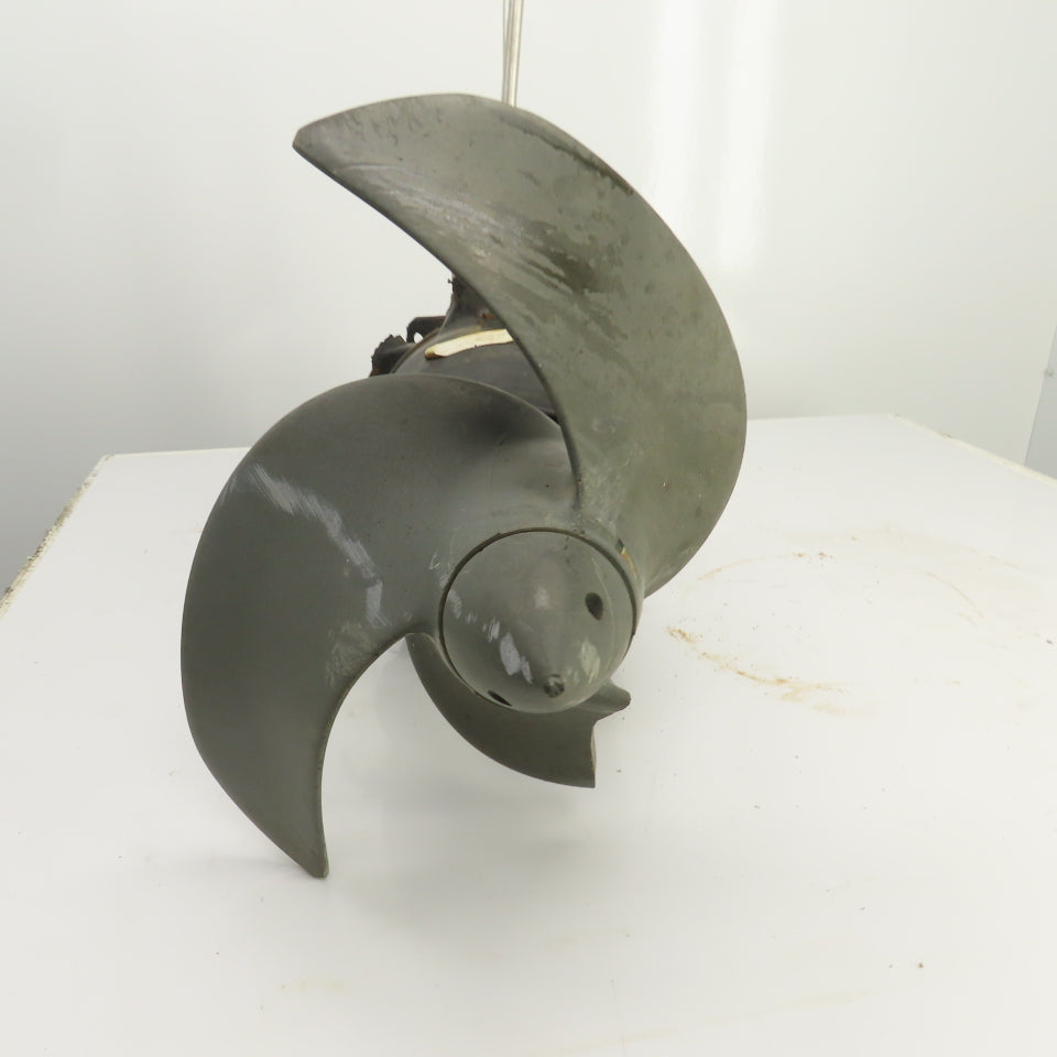 Wilo EMU TR50-2.40-4/8V 4.4HP 3-Blade Submersible Mixer Broken Prop Parts/Repair