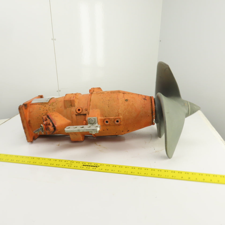 Wilo EMU TR50-2.40-4/8V 4.4HP 3-Blade Submersible Mixer 3PH Parts/Repair