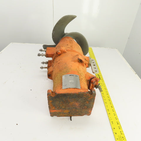 Wilo EMU TR50-2.40-4/8V 4.4HP 3-Blade Submersible Mixer 3PH Parts/Repair