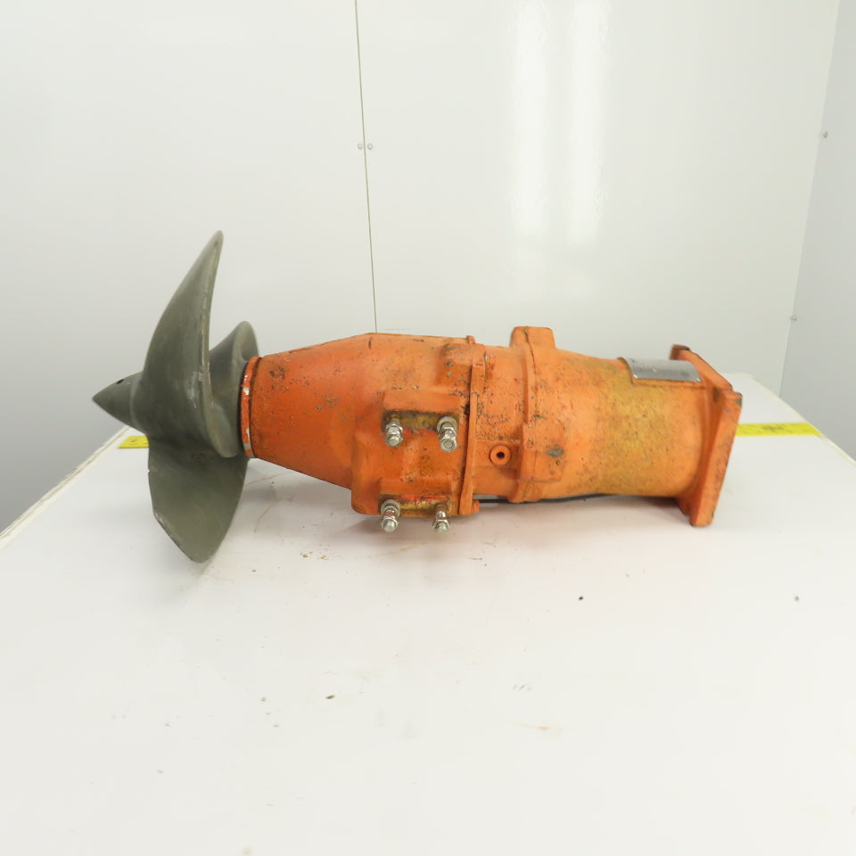 Wilo EMU TR50-2.40-4/8V 4.4HP 3-Blade Submersible Mixer 3PH Parts/Repair
