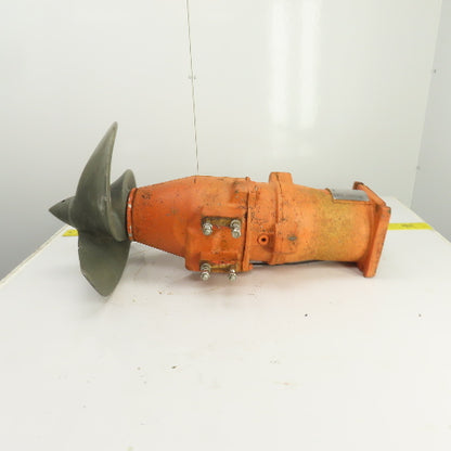 Wilo EMU TR50-2.40-4/8V 4.4HP 3-Blade Submersible Mixer 3PH Parts/Repair