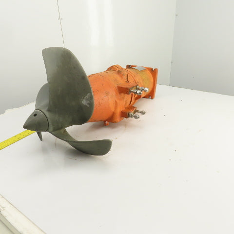 Wilo EMU TR50-2.40-4/8V 4.4HP 3-Blade Submersible Mixer 3PH Parts/Repair