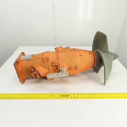 Wilo EMU TR50-2.40-4/8V 4.4HP 3-Blade Submersible Mixer 3PH Parts/Repair