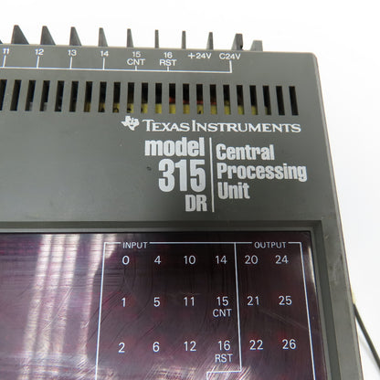 Texas Instruments Model 315DR Central Processing Unit CPU 115/230V