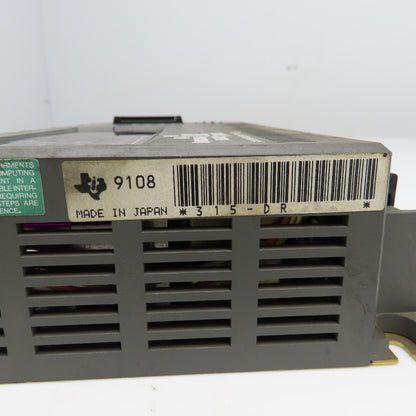Texas Instruments Model 315DR Central Processing Unit CPU 115/230V