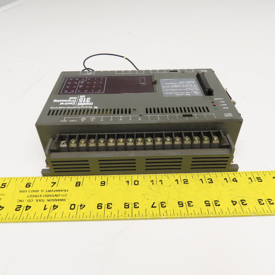Texas Instruments Model 315DR Central Processing Unit CPU 115/230V