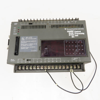 Texas Instruments Model 315DR Central Processing Unit CPU 115/230V