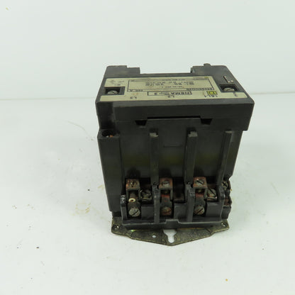 Square D 8502SDO2S Size 2 Ser A Contactor 3Ph 600V 50/60Hz 25Hp 120V Coil