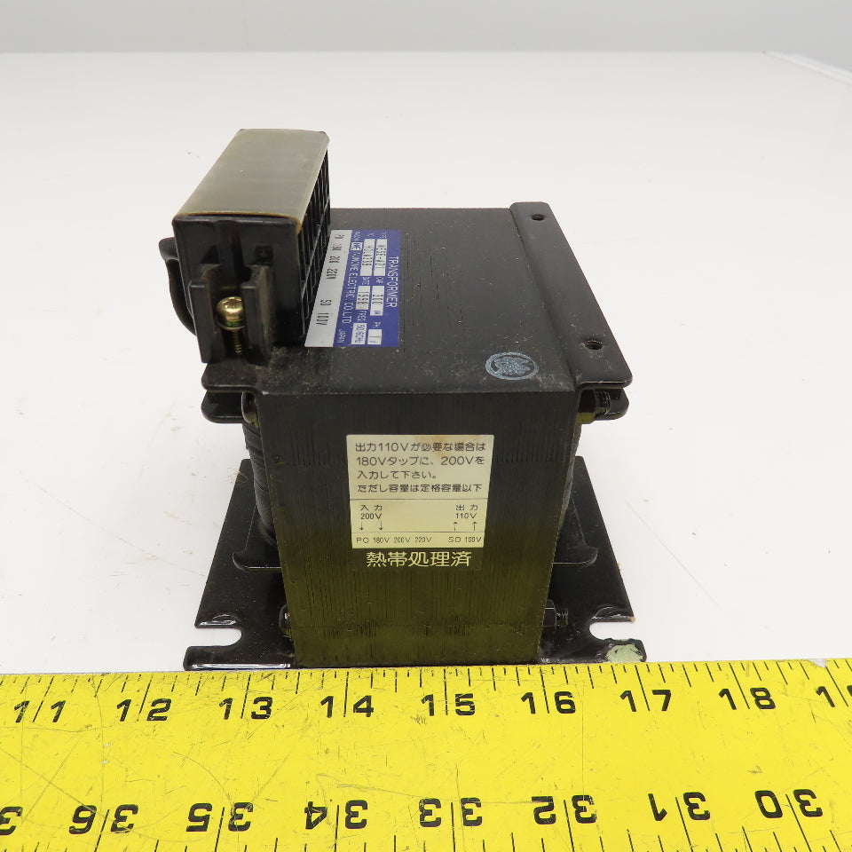 Nunome NESE-A21 180-200/220V Primary 300Va 1Ph Transformer 100V Secondary