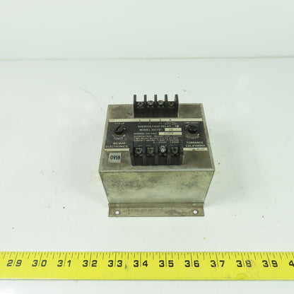 Wilmar 301TD-2X Overvoltage Relay 208V 3Ph 5A