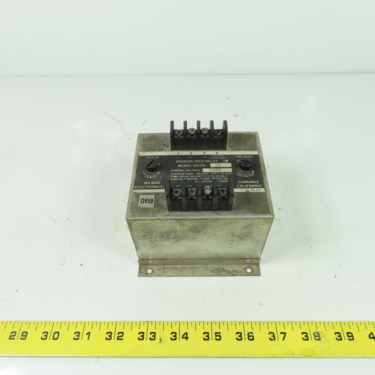 Wilmar 301TD-2X Overvoltage Relay 208V 3Ph 5A