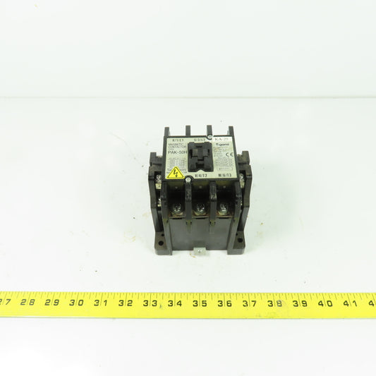 Togami PAK-50H Magnetic Contactor 3Ph 75A 220V Coil