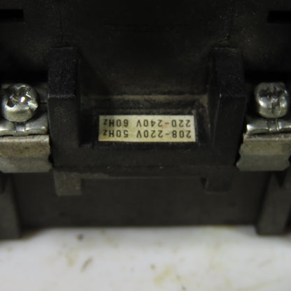 Togami PAK-80H Magnetic Contactor 110A 220V Coil