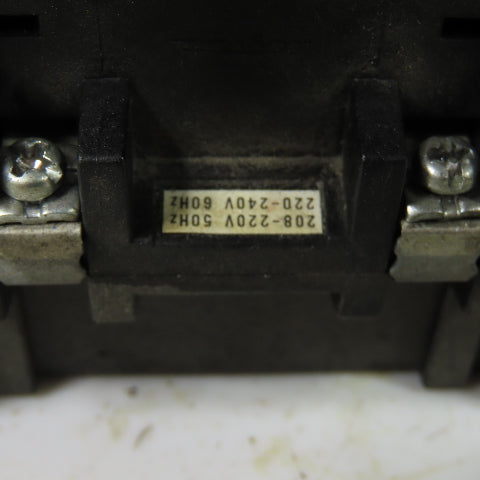 Togami PAK-80H Magnetic Contactor 110A 220V Coil