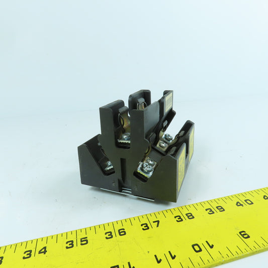 Buss JP60030-3PRA 3-Pole Class J Pyramid Fuse Holder Block 600V 30A