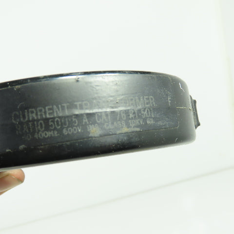 EIL 76 RT-501 500:5 Ratio Current Transformer 600V 10KV