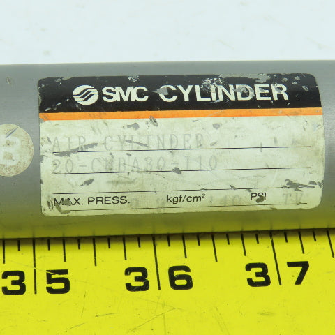 SMC 20-CNBA30-110 Double Acting Air Cylinder 26mm Bore 107mm Stroke