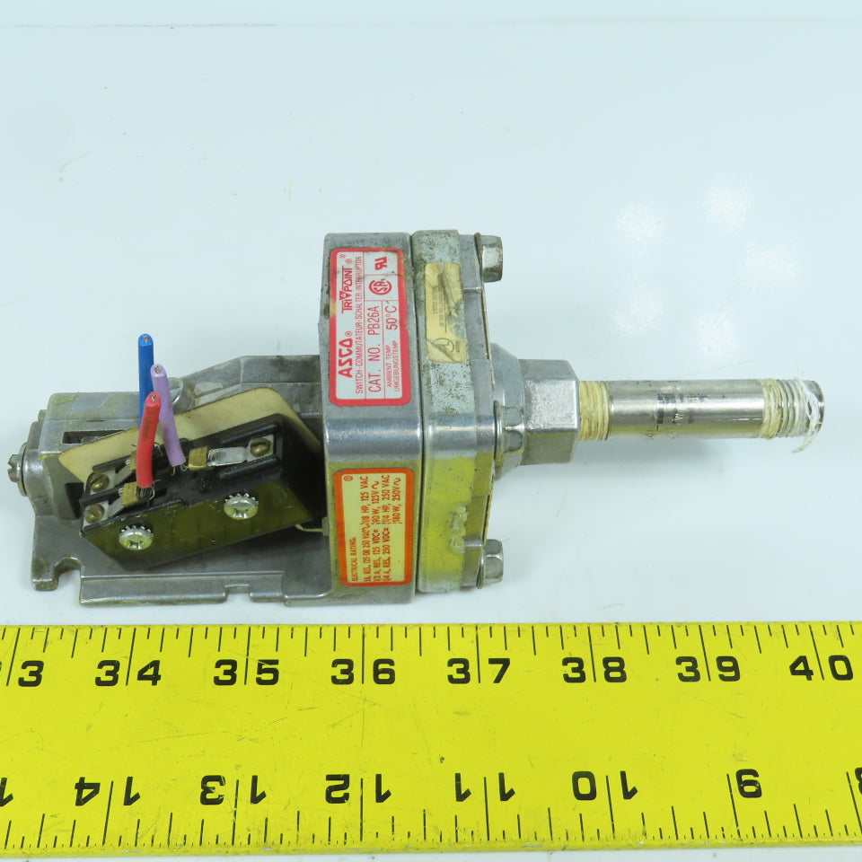 Asco PB26A Pressure Switch 150PSIG Max 125VAC