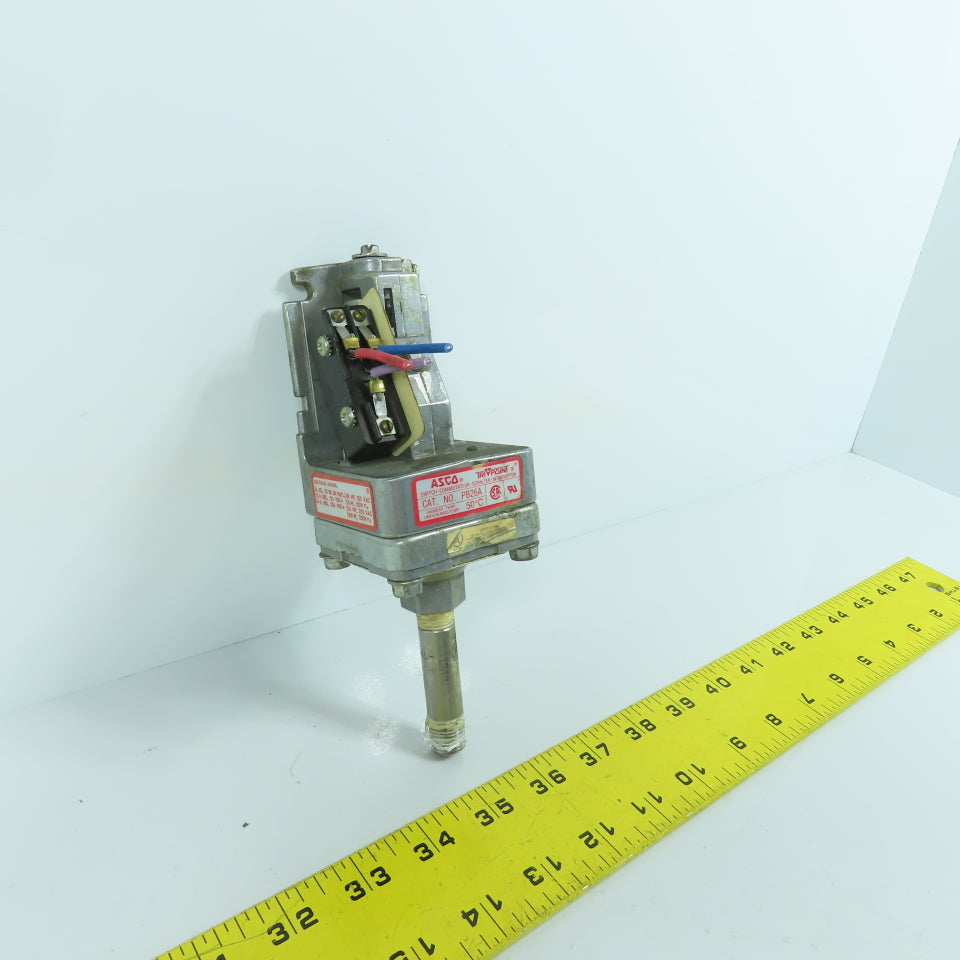 Asco PB26A Pressure Switch 150PSIG Max 125VAC