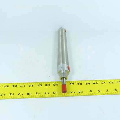 Bimba MRS-177-DXPZ Double Acting Pneumatic Stainless Cylinder 1.5" Bore 7"Stroke