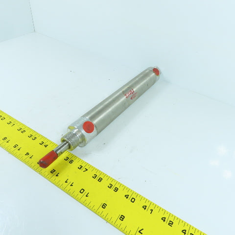 Bimba MRS-177-DXPZ Double Acting Pneumatic Stainless Cylinder 1.5" Bore 7"Stroke