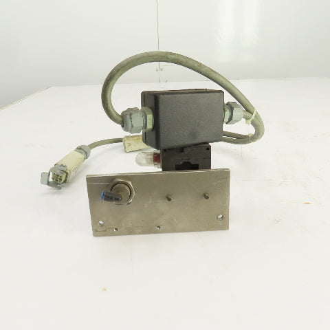 Schmersal AZ16-12ZVK Safety Interlock Switch 230V 4A (No Key) W/ Mounting Plate