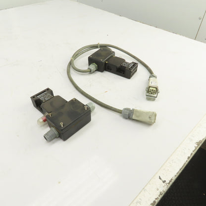 Schmersal AZ16-12ZVK Safety Interlock Switch 230V 4A (No Key) Lot Of 2