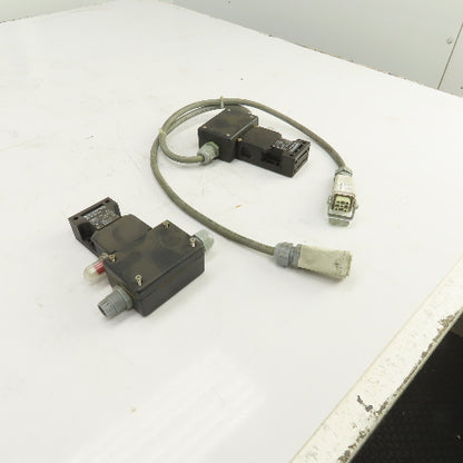 Schmersal AZ16-12ZVK Safety Interlock Switch 230V 4A (No Key) Lot Of 2