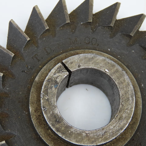 MTD & M Co. 4" x 5/8" x 1" Bore Grooving Slitting Blade 23T