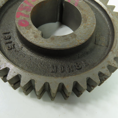 Morse 404-38 Timing Belt Sprocket/Pulley Gear 2-1/32" Bore