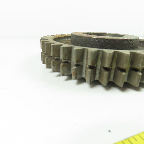 Morse 404-38 Timing Belt Sprocket/Pulley Gear 2-1/32" Bore
