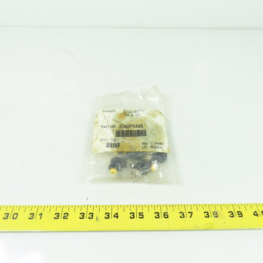 Parker XC68PK4M5 Pneumatic Male Elbow Lot Of 10