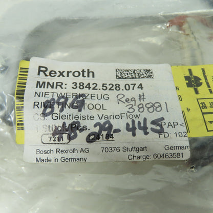 Rexroth 3842.528.074 Riveting Tool Gleitleiste VarioFlow