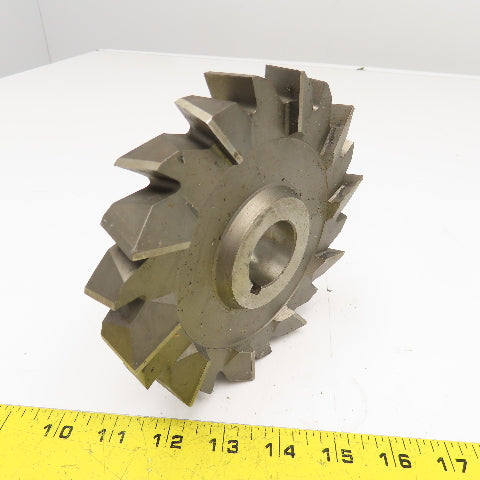 Brown & Sharpe 6" x 1" x 1-1/4" Bore Grooving Skipped Tooth Slitting Blade 20T