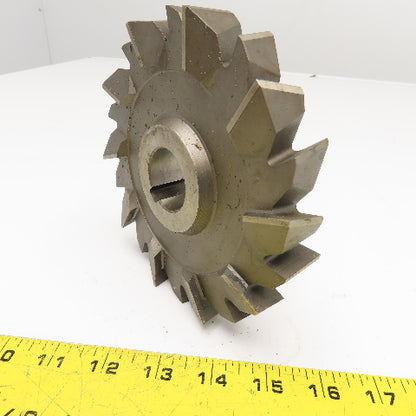 Brown & Sharpe 6" x 1" x 1-1/4" Bore Grooving Skipped Tooth Slitting Blade 20T