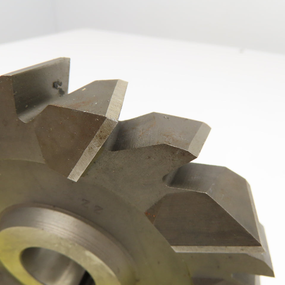 Brown & Sharpe 6" x 1" x 1-1/4" Bore Grooving Skipped Tooth Slitting Blade 20T