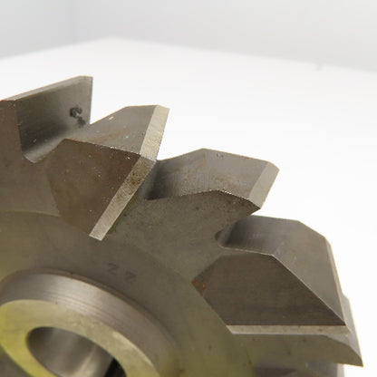 Brown & Sharpe 6" x 1" x 1-1/4" Bore Grooving Skipped Tooth Slitting Blade 20T