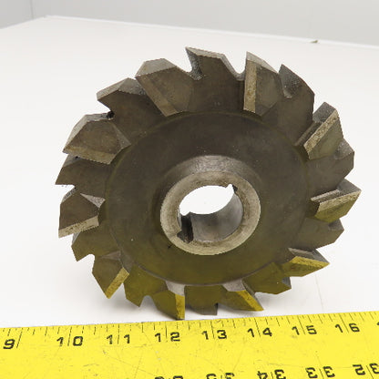 Brown & Sharpe 6" x 1" x 1-1/4" Bore Grooving Skipped Tooth Slitting Blade 20T