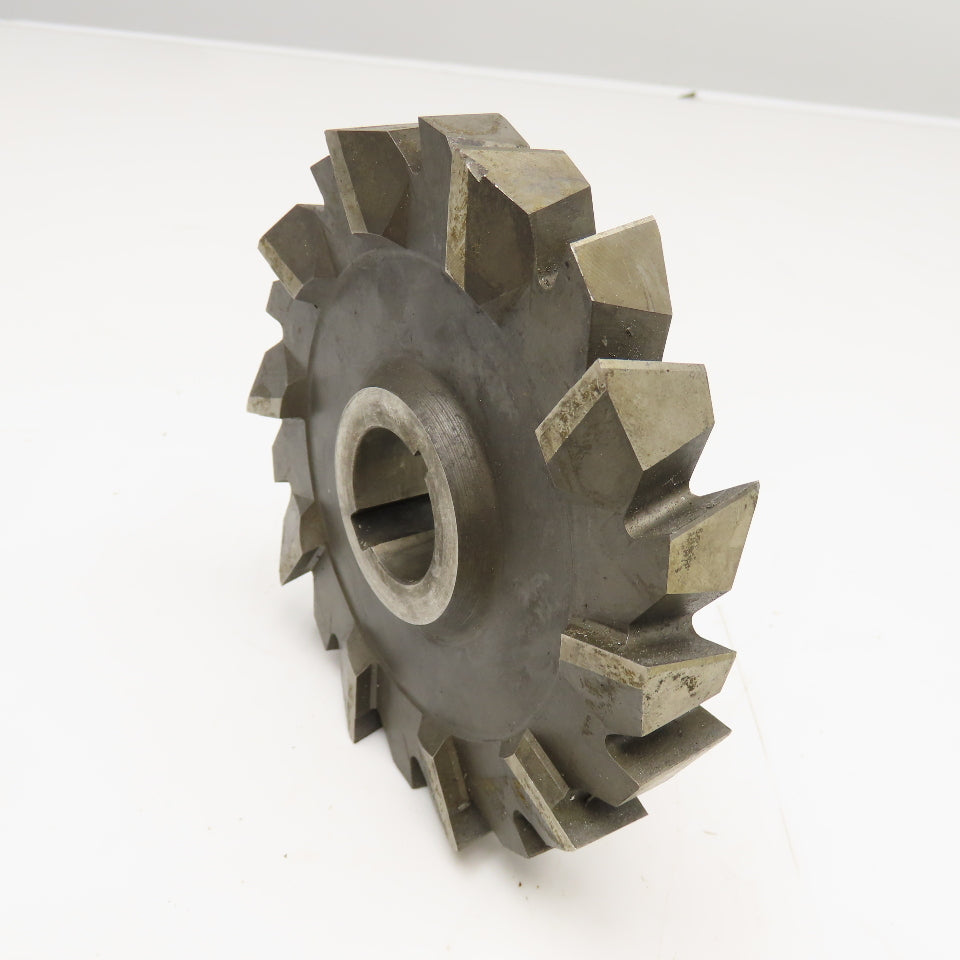 Brown & Sharpe 6" x 1" x 1-1/4" Bore Grooving Skipped Tooth Slitting Blade 20T
