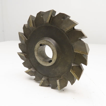 Brown & Sharpe 6" x 1" x 1-1/4" Bore Grooving Skipped Tooth Slitting Blade 20T