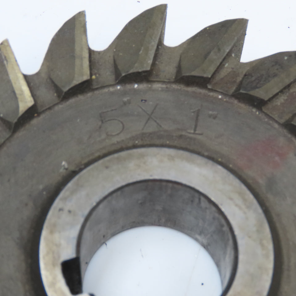 Brown & Sharpe 5" x 1" x 1-1/4" Bore Grooving Slitting Blade 20T