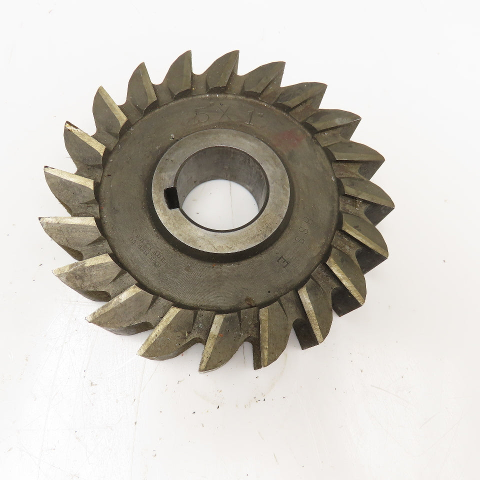 Brown & Sharpe 5" x 1" x 1-1/4" Bore Grooving Slitting Blade 20T