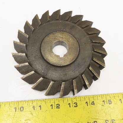 Brown & Sharpe 6" x 3/4" x 1" Bore Grooving Slitting Blade 22T